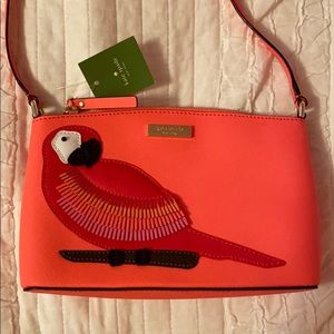 NWT Neon Kate Spade Millie - Talk the Talk Parrot